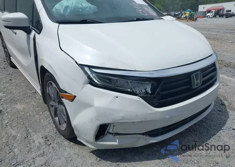 2022 Honda Odyssey Elite from USA, damaged, VIN 5FNRL6H90NB046196